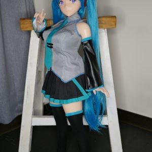 80 cm Anime doll Miku Cosplay