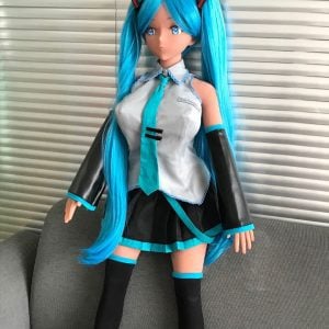 80 cm Anime Doll Miku Wig