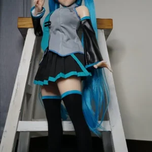 80 cm Anime doll Miku Cosplay