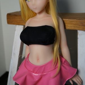 Black Crop Top Pink Skirt