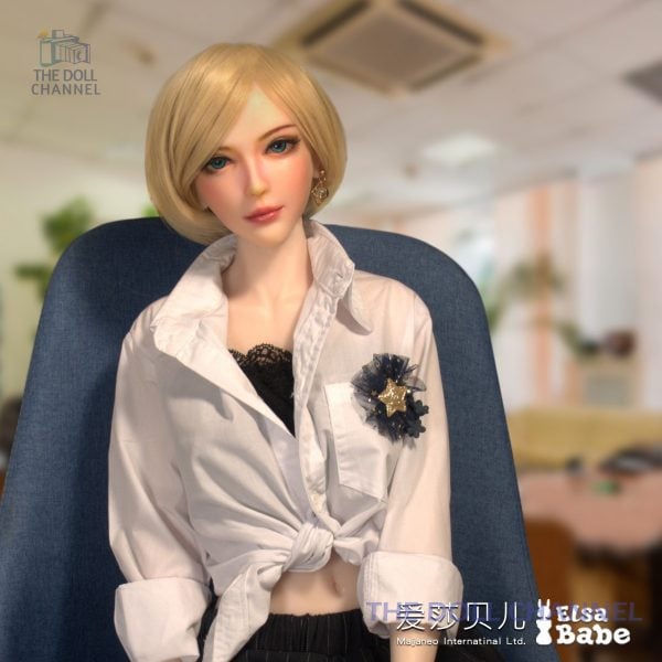 ElsaBabe 90-102 cm Platinum Silicone Sex Doll Evelyn - Image 4
