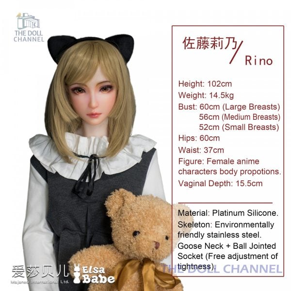 ElsaBabe 90-102 cm Platinum Silicone Sex Doll Bethany - Image 5