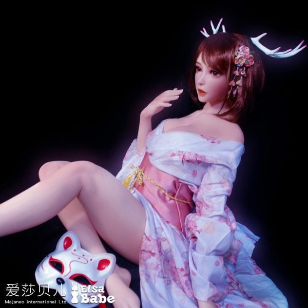 ElsaBabe 125-150 CM Platinum Silicone Sex Doll Akimoto Mitsuki - Image 4