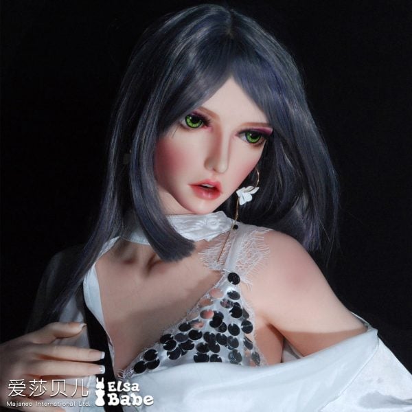 ElsaBabe 125-150 CM Platinum Silicone Sex Doll Kurosawa Misa - Image 2