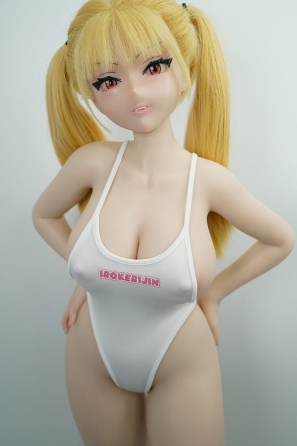 In Stock Irokebijin White Swimsuit - Image 3