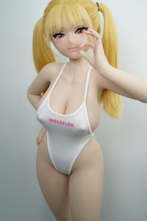 In Stock Irokebijin White Swimsuit - Image 6