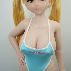 In Stock Irokebijin Blue Swimsuit