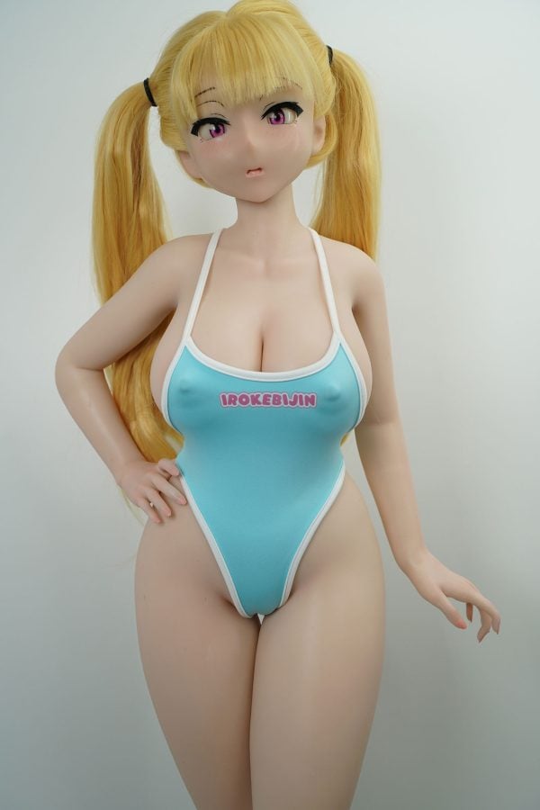 In Stock Irokebijin Blue Swimsuit - Image 7