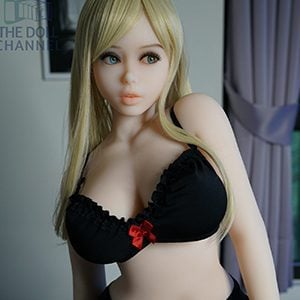 100 cm Piper Black Lingerie with Red Bow