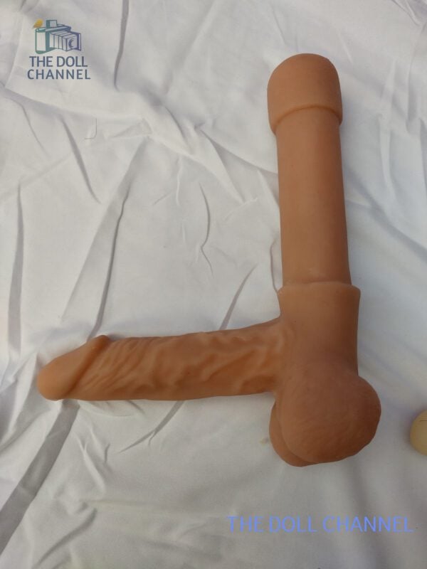 6 Inch Futanari Attachment Tan - Image 16