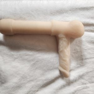6 Inch Futanari Attachment White