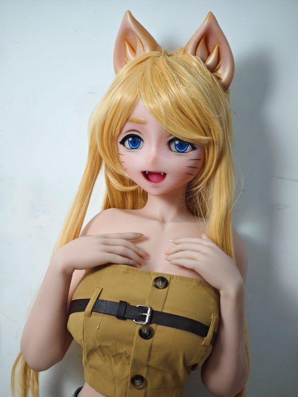 ElsaBabe 148 CM Platinum Silicone Sex Doll AHR007 Kako Motoko - Image 16