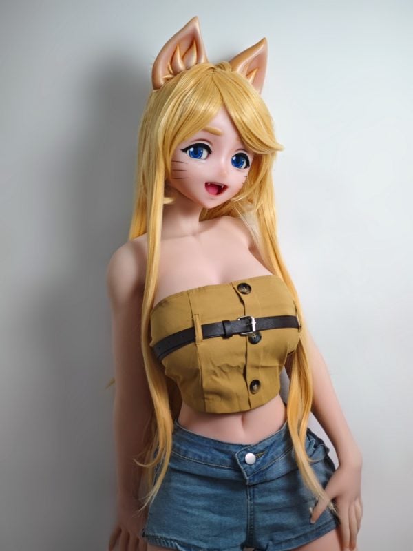 ElsaBabe 148 CM Platinum Silicone Sex Doll AHR007 Kako Motoko - Image 5
