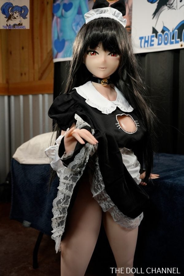 Ricky's Secret Cat Keyhole Black Maid Outfit