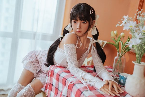 My Loli Waifu 148 CM B Cup Full Silicone Haruki wheat color - Image 7