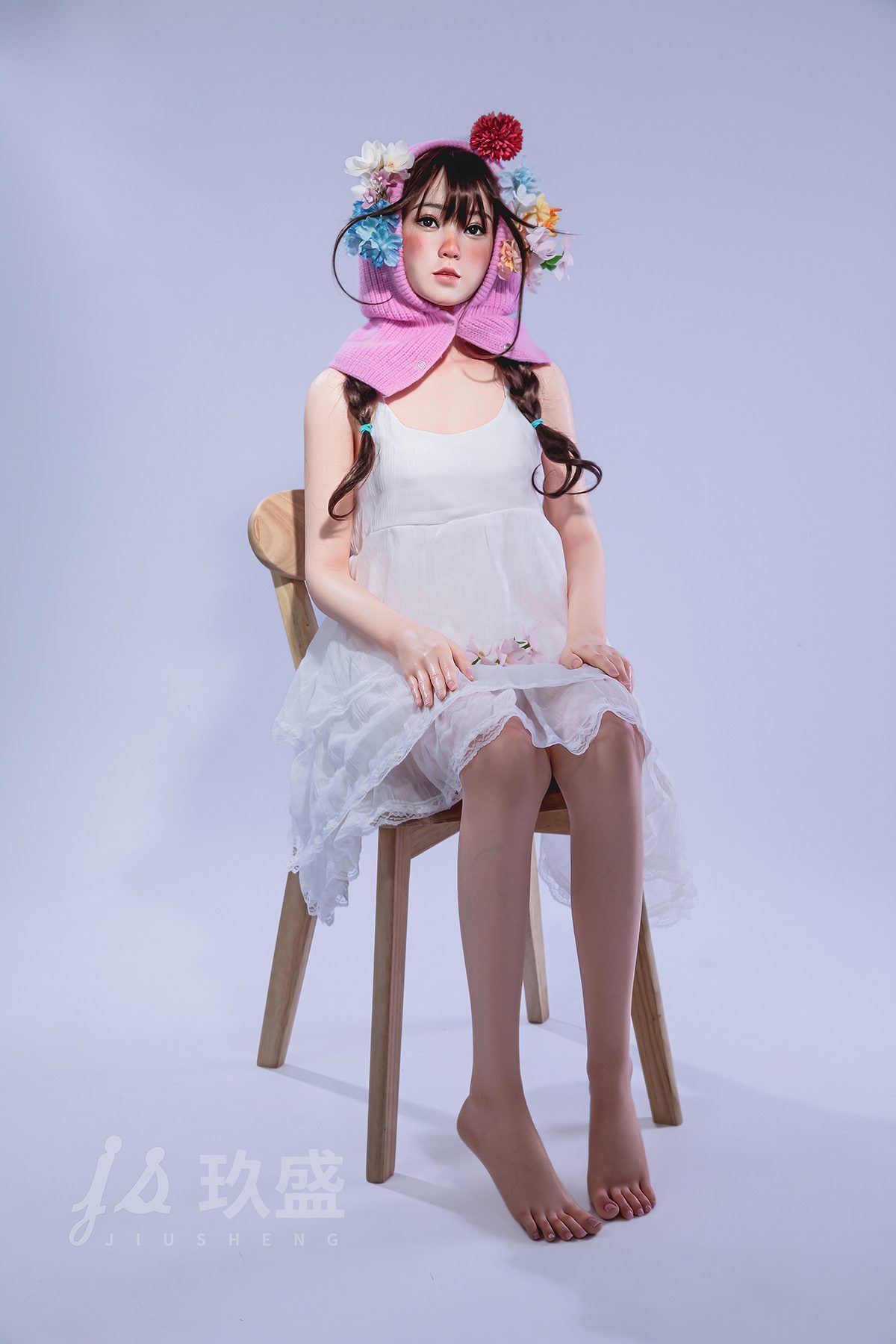 Jiusheng Doll 150 CM B Cup Full Silicone Doll Enya - Image 21