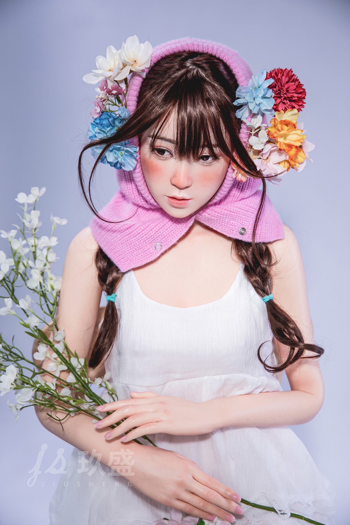 Jiusheng Doll 150 CM B Cup Full Silicone Doll Enya - Image 19