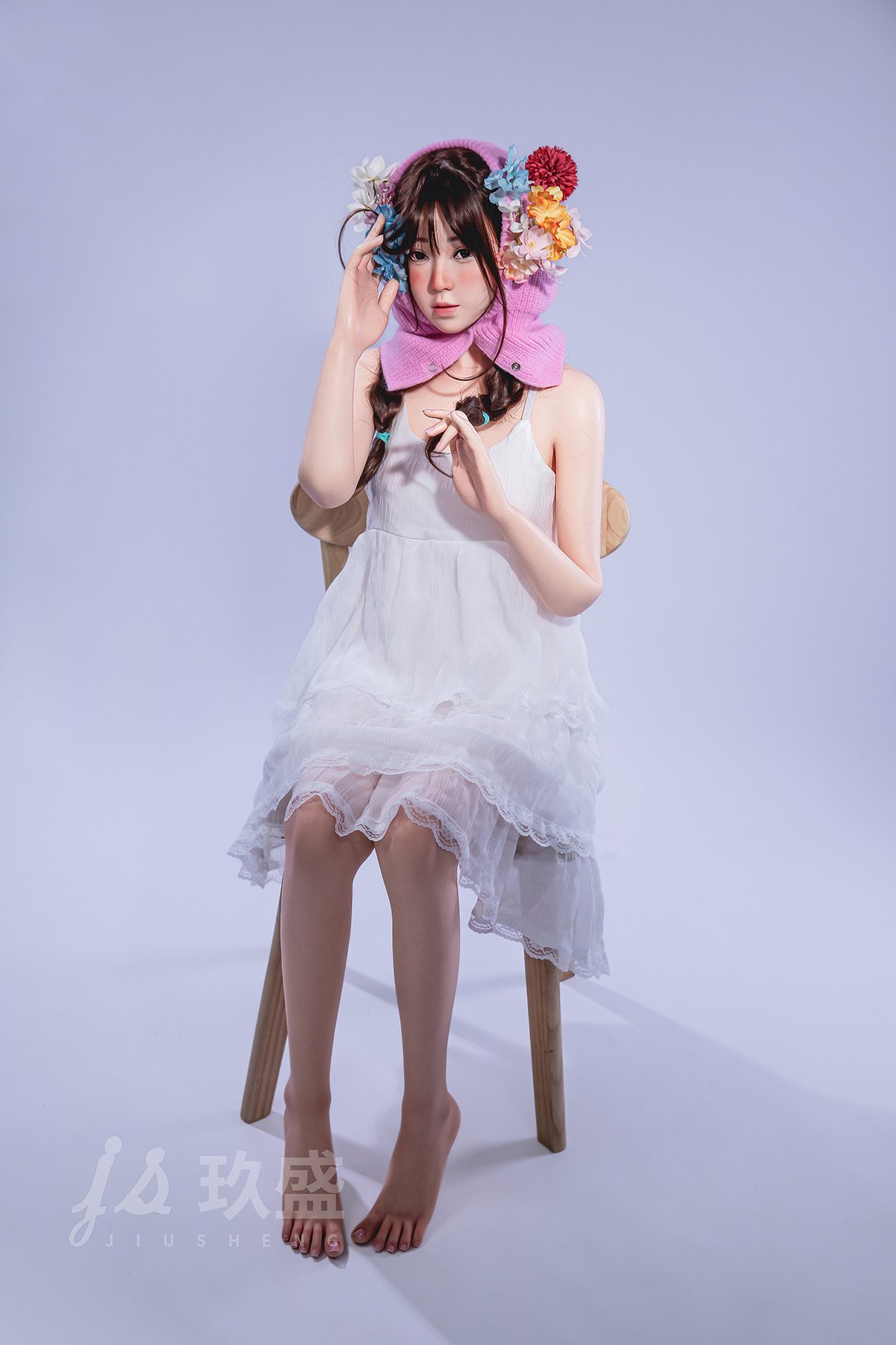 Jiusheng Doll 150 CM B Cup Full Silicone Doll Enya - Image 18