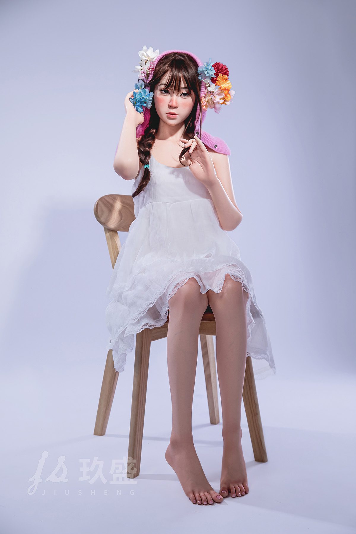 Jiusheng Doll 150 CM B Cup Full Silicone Doll Enya - Image 16
