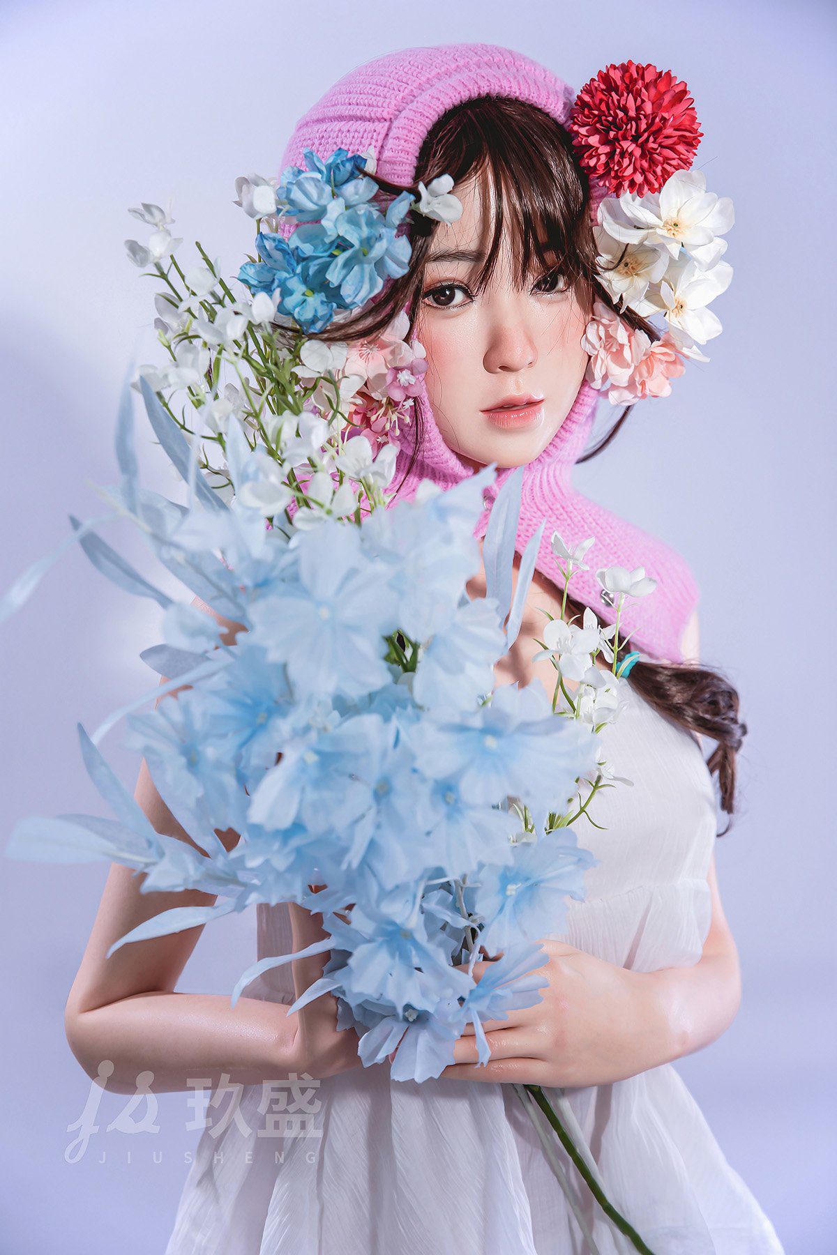 Jiusheng Doll 150 CM B Cup Full Silicone Doll Enya - Image 9