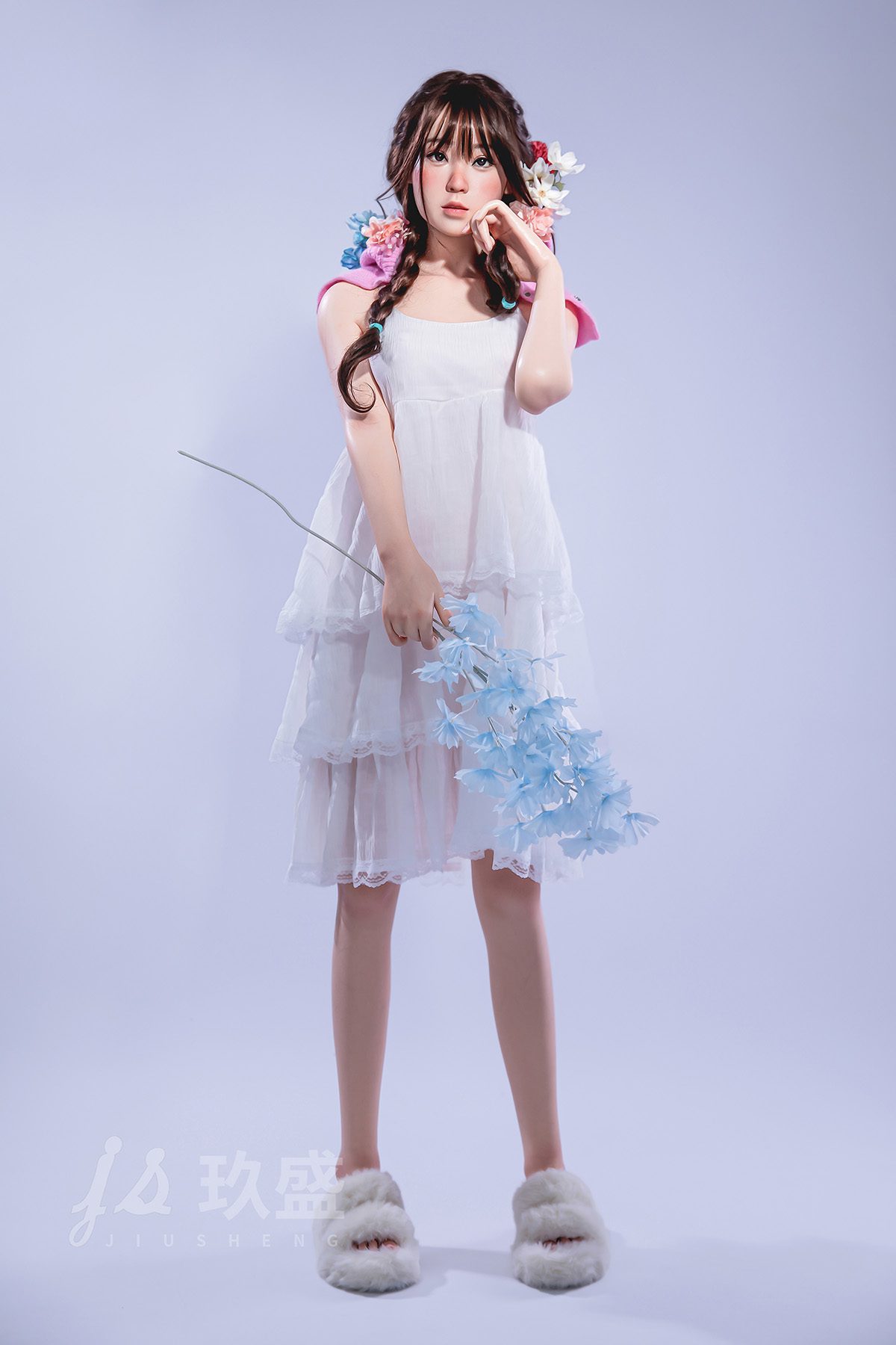 Jiusheng Doll 150 CM B Cup Full Silicone Doll Enya - Image 4
