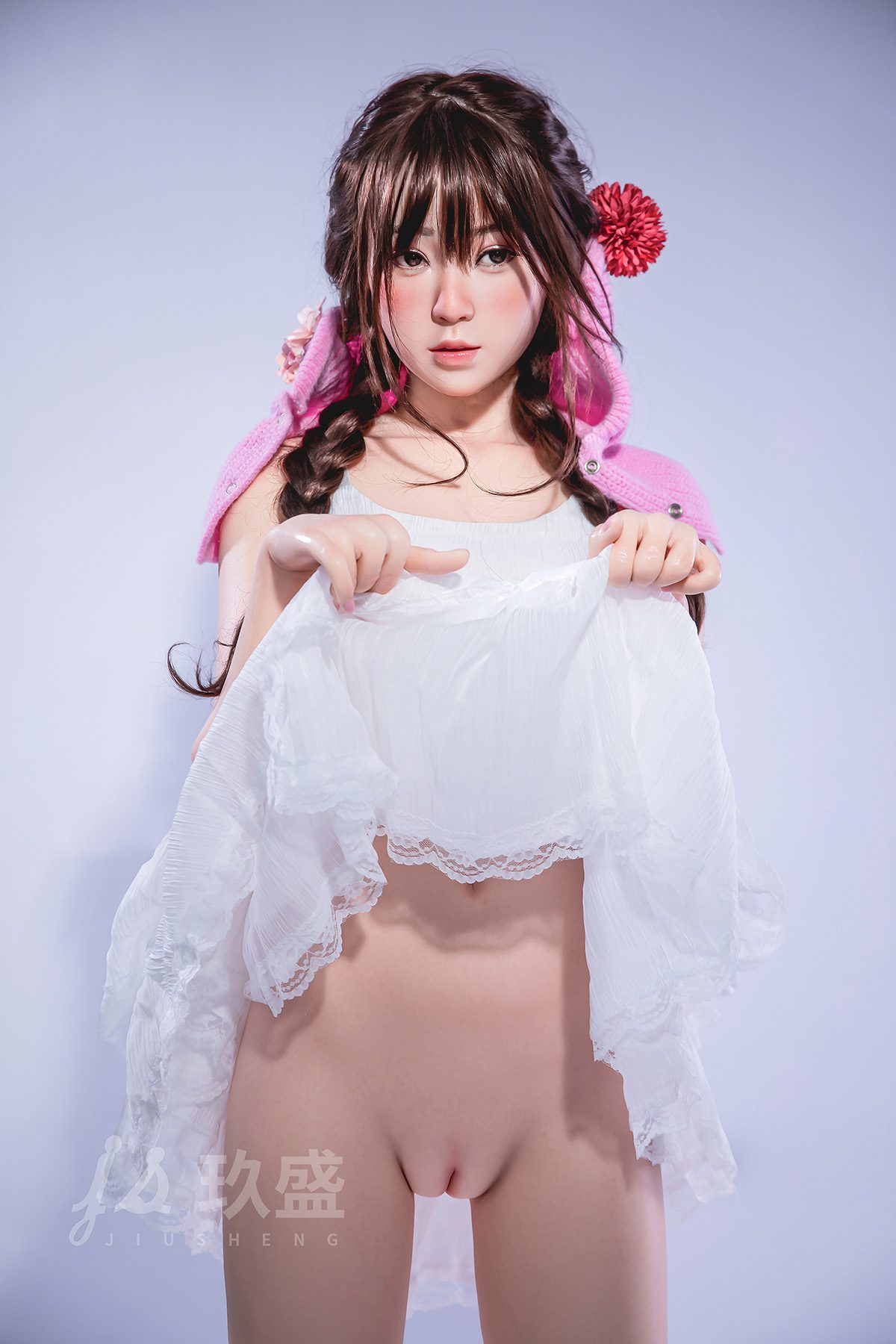 Jiusheng Doll 150 CM B Cup Full Silicone Doll Enya - Image 30