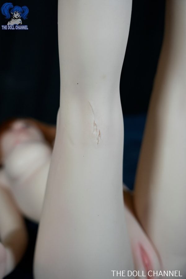 In Stock Doll-Forever 100 CM Silicone Asako w/Non-Implanted Hair Repaired torn silicone on ankle - Image 6