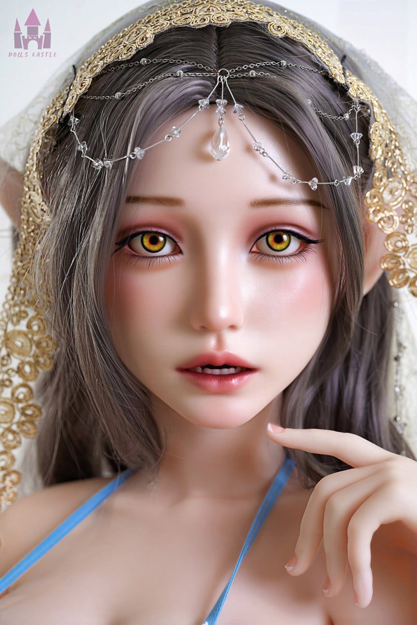 Dolls Castle 144cm C cup #S32 Elf Sex Doll Silicone Body+TPE Body+ROS Lyla