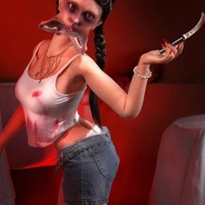 Dolls Castle 158 cm Silicone D cup #Z1 Zombiella