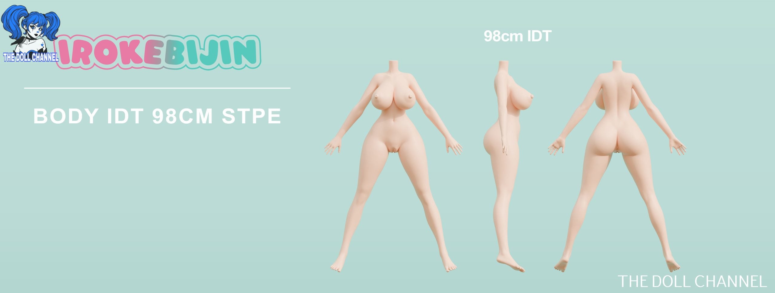 Irokebijin S-TPE 98 cm L cup Koharu ( mini head) - Image 24