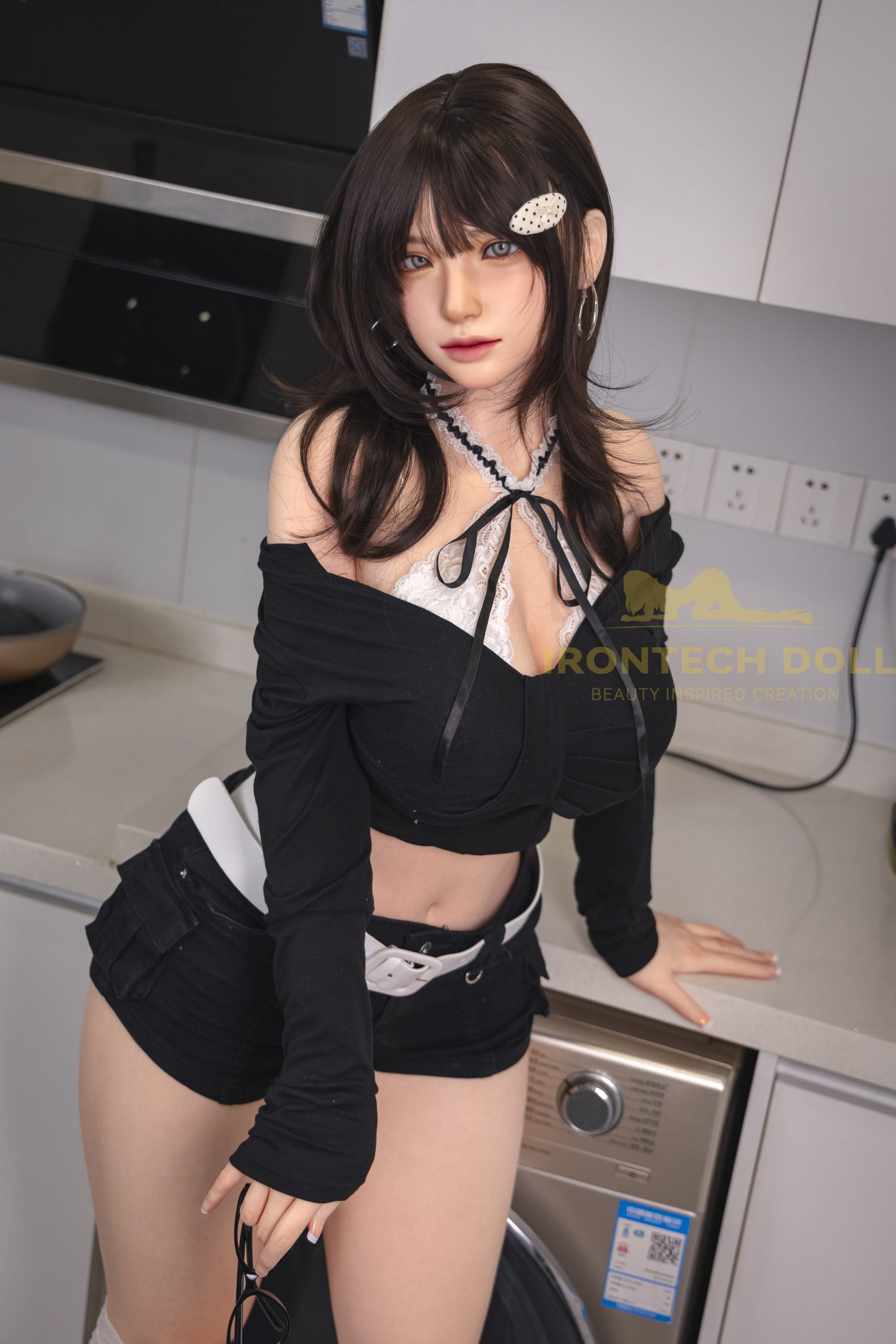 Irontech Doll Silicone 165 Cm S32 Kitty ROS MAX (Natrual) - Image 23