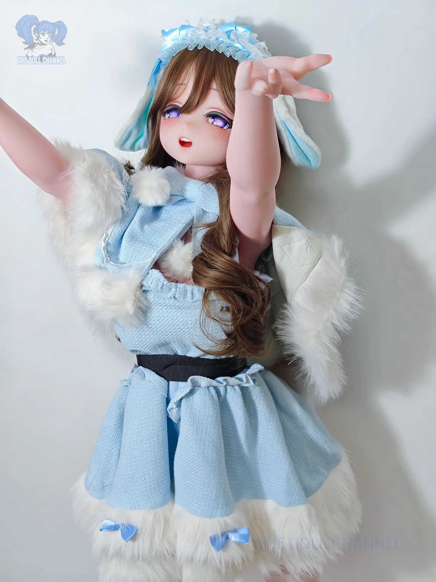 Elsa Babe 140 cm Platinum Silicone Sex Doll AHR023 Suwabe Haruka - Image 2