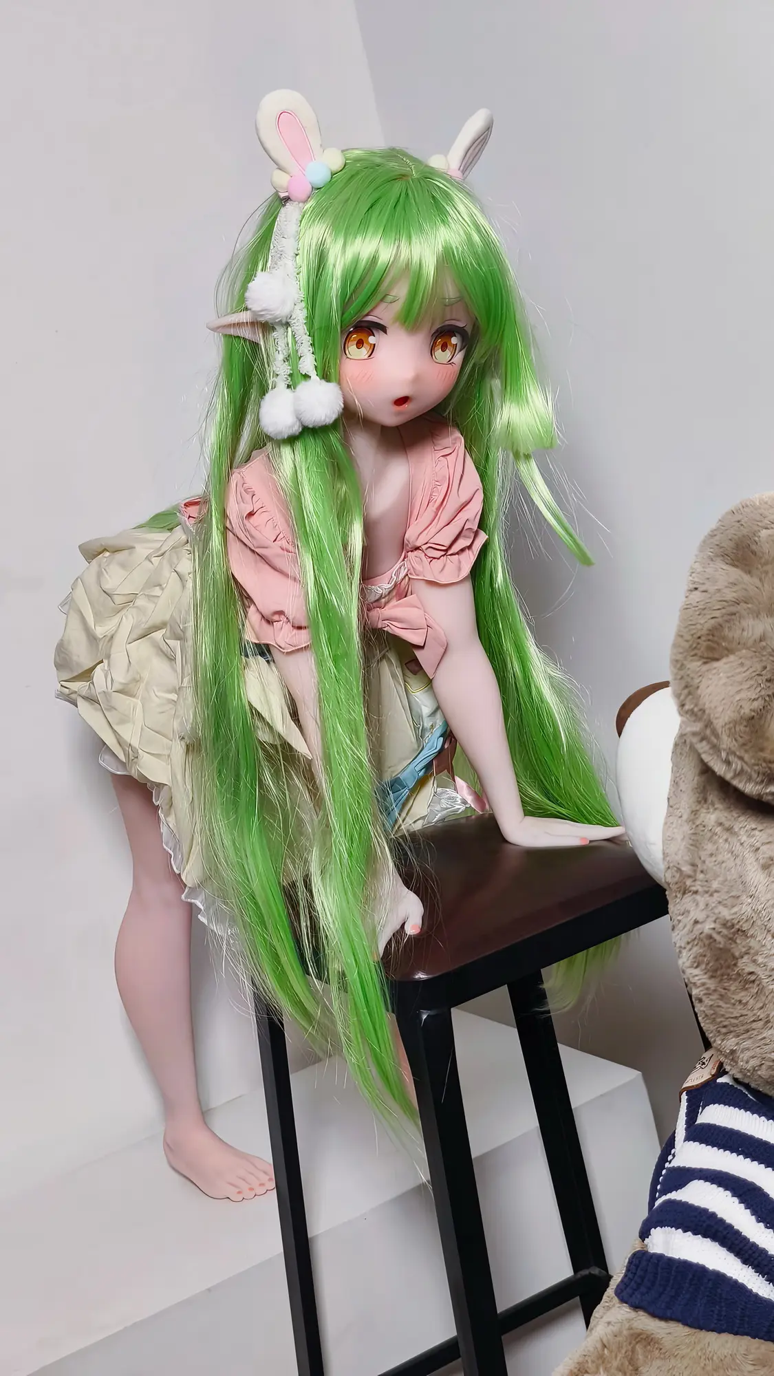 Elsa Babe 125 CM Platinum Silicone Sex Doll AHR025 Momoi Mitsuyo - Image 16