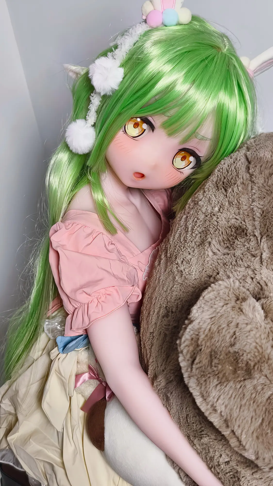 Elsa Babe 125 CM Platinum Silicone Sex Doll AHR025 Momoi Mitsuyo - Image 17