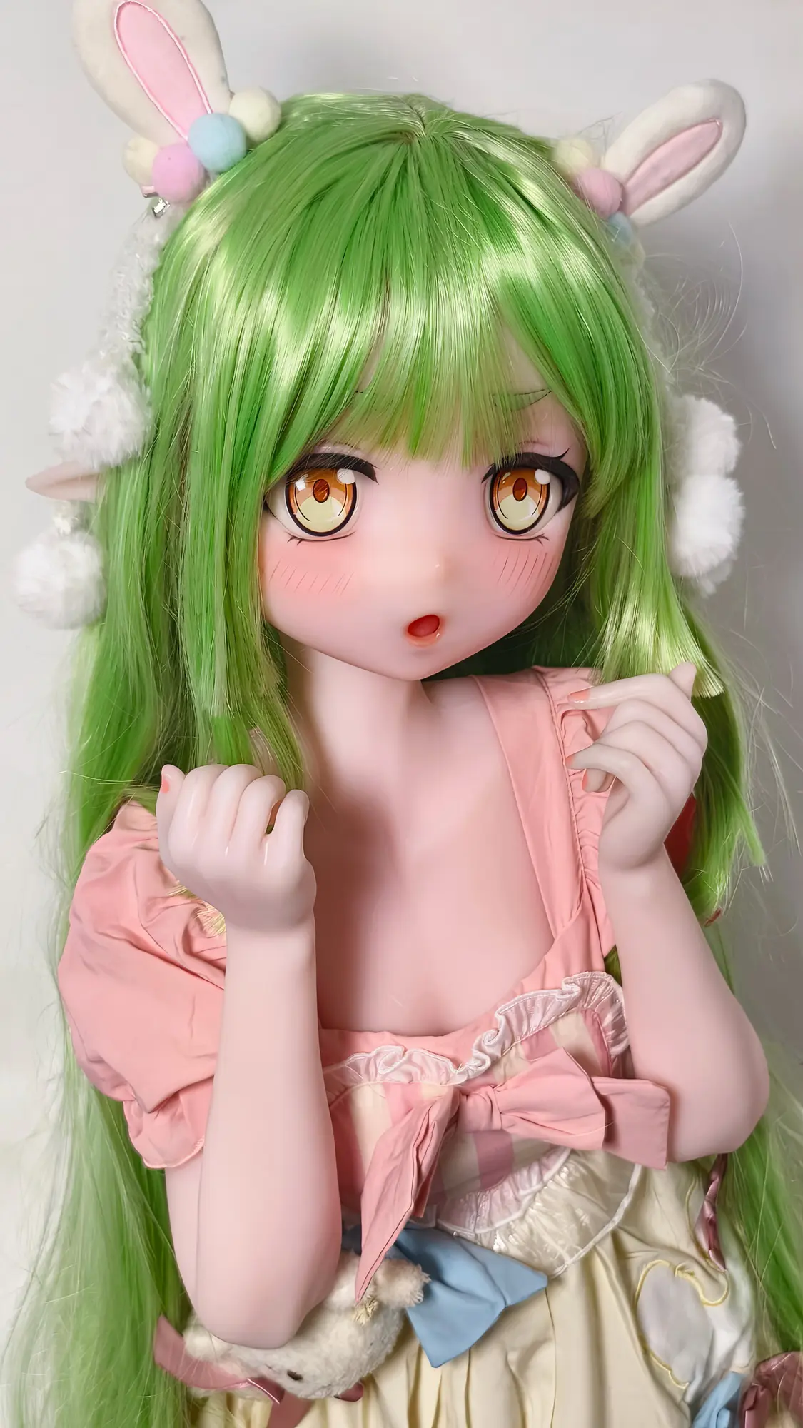 Elsa Babe 125 CM Platinum Silicone Sex Doll AHR025 Momoi Mitsuyo - Image 11