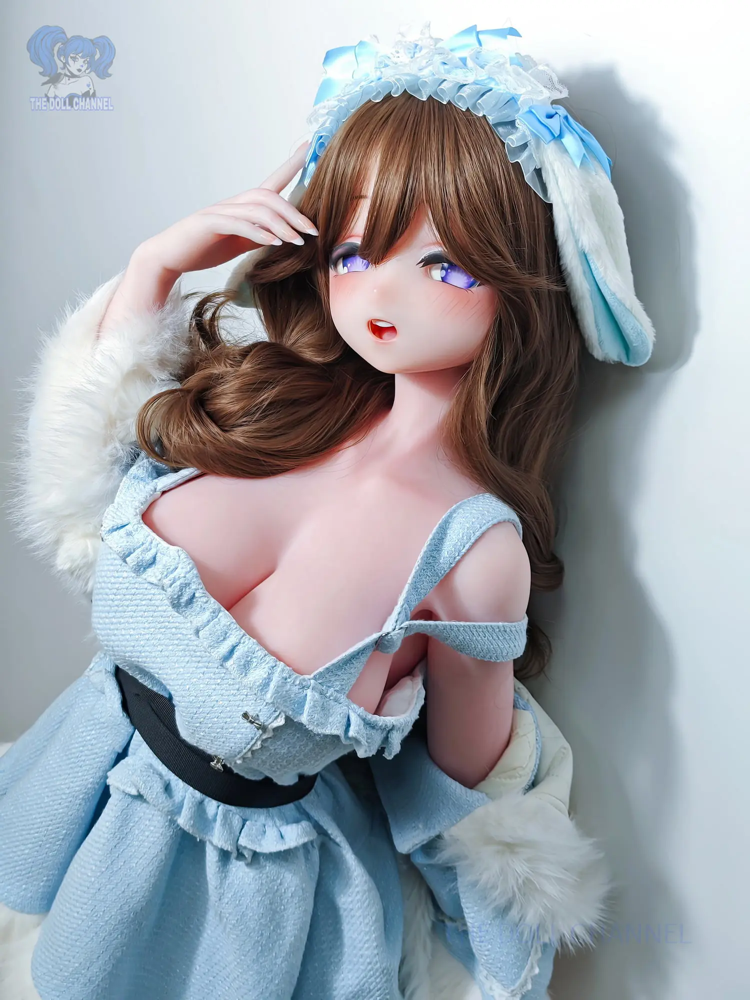 Elsa Babe 140 cm Platinum Silicone Sex Doll AHR023 Suwabe Haruka - Image 35
