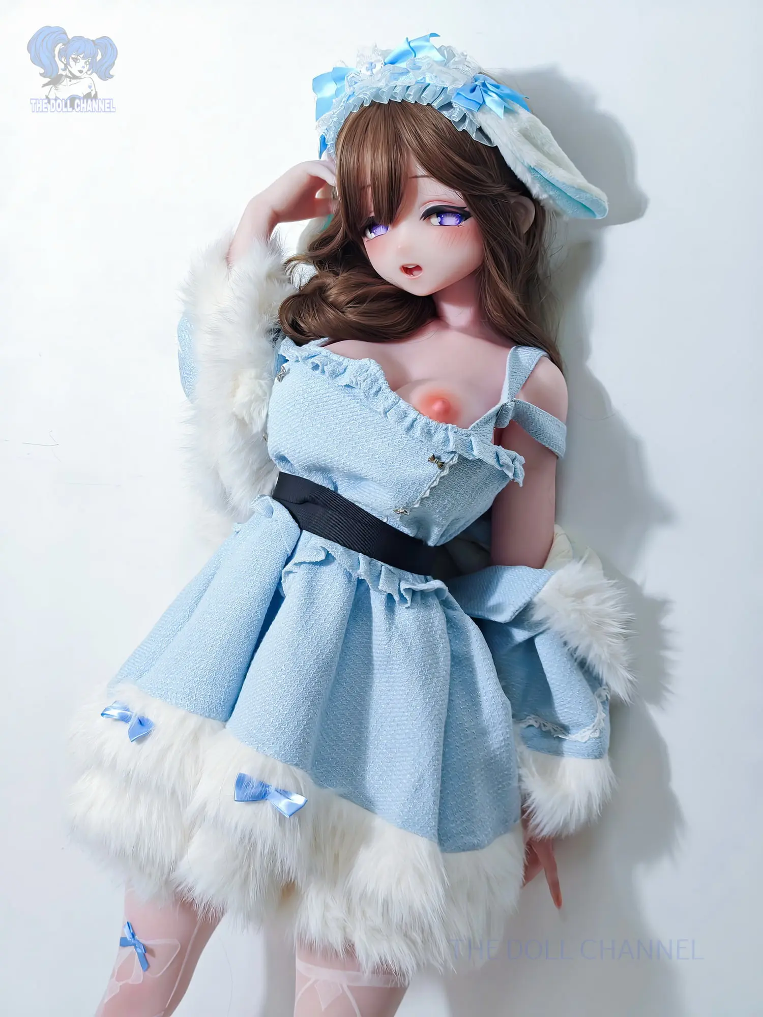 Elsa Babe 140 cm Platinum Silicone Sex Doll AHR023 Suwabe Haruka - Image 36