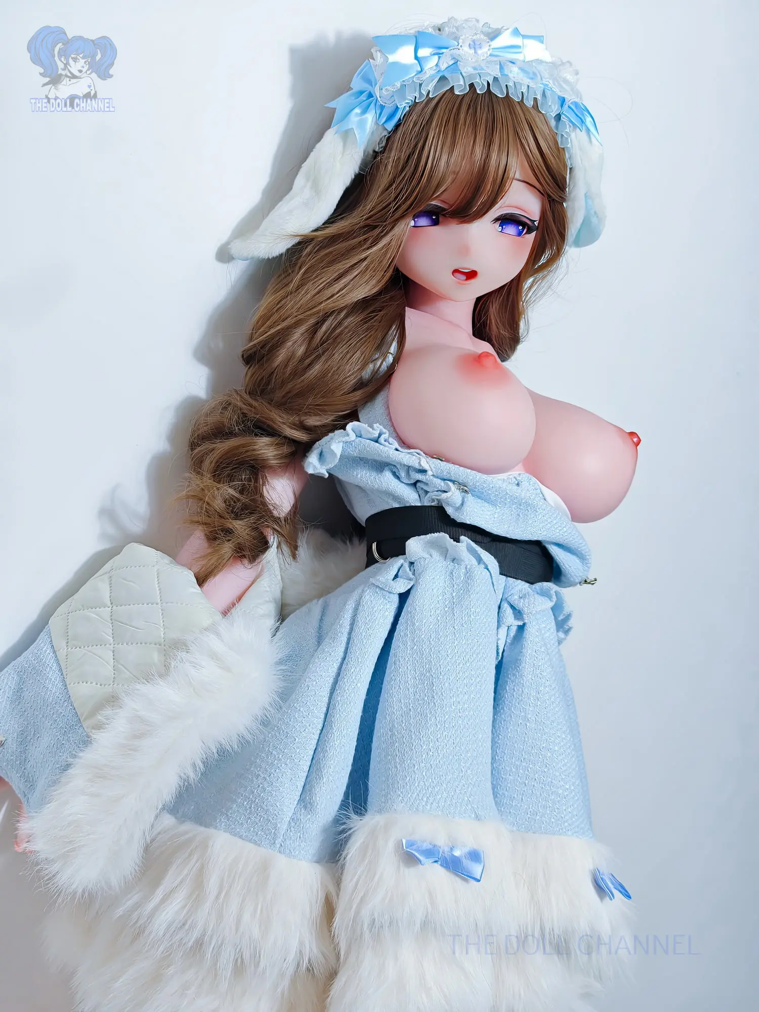 Elsa Babe 140 cm Platinum Silicone Sex Doll AHR023 Suwabe Haruka - Image 37