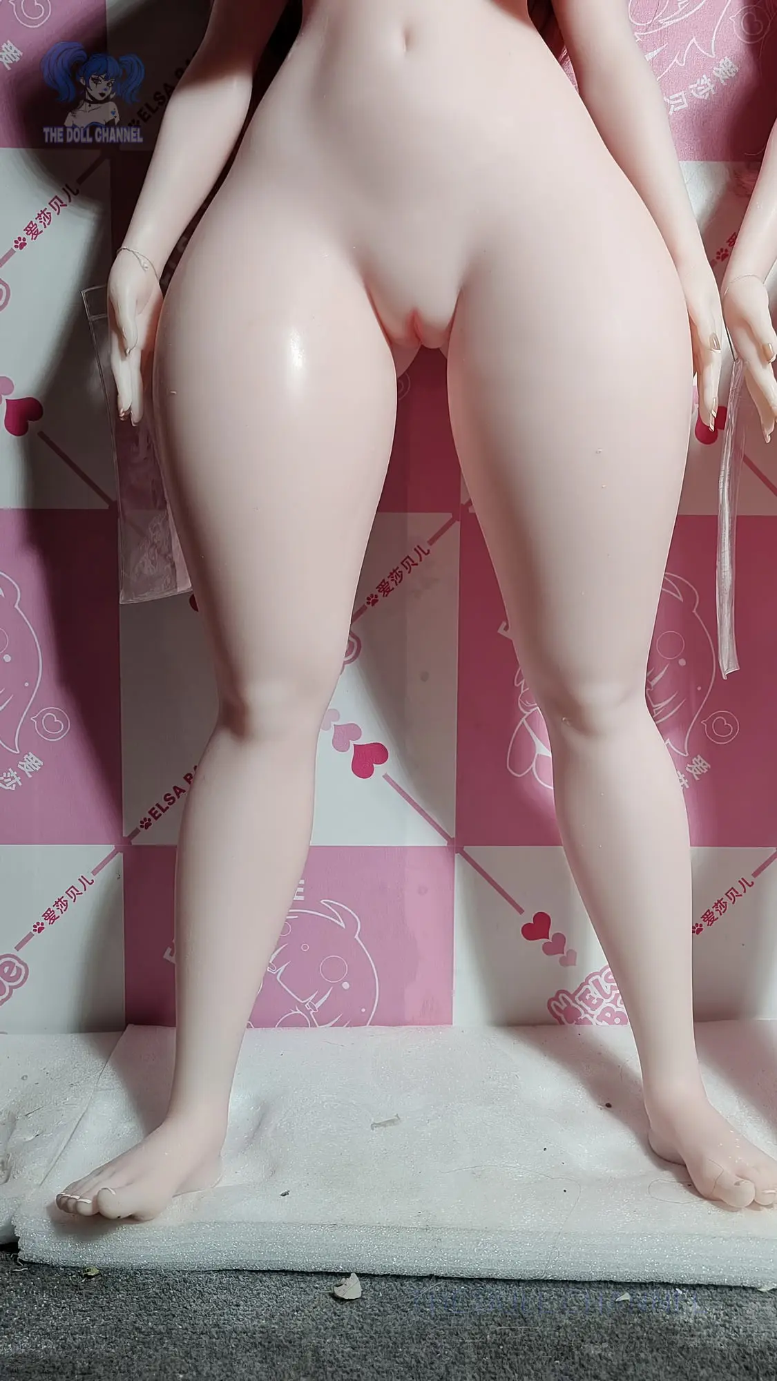 Elsa Babe 130 CM Platinum Silicone Sex Doll AHR018 Molly - Image 45