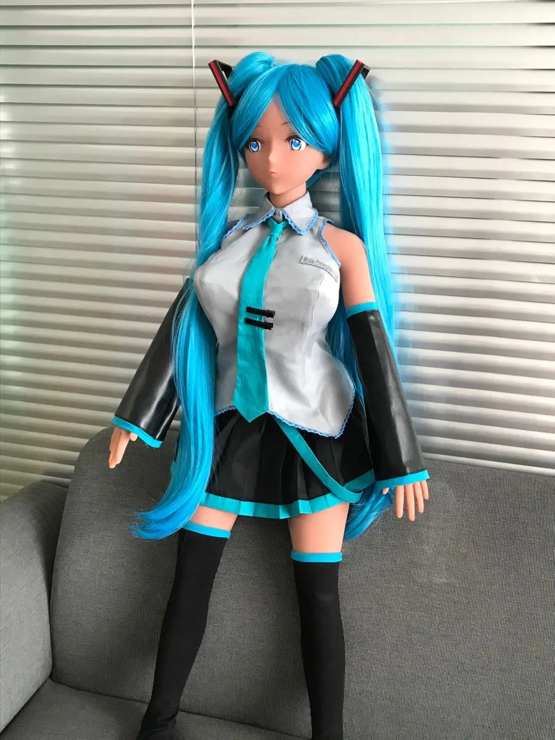80 cm Anime doll Miku Cosplay - Image 3