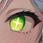 Green Cross Eyes