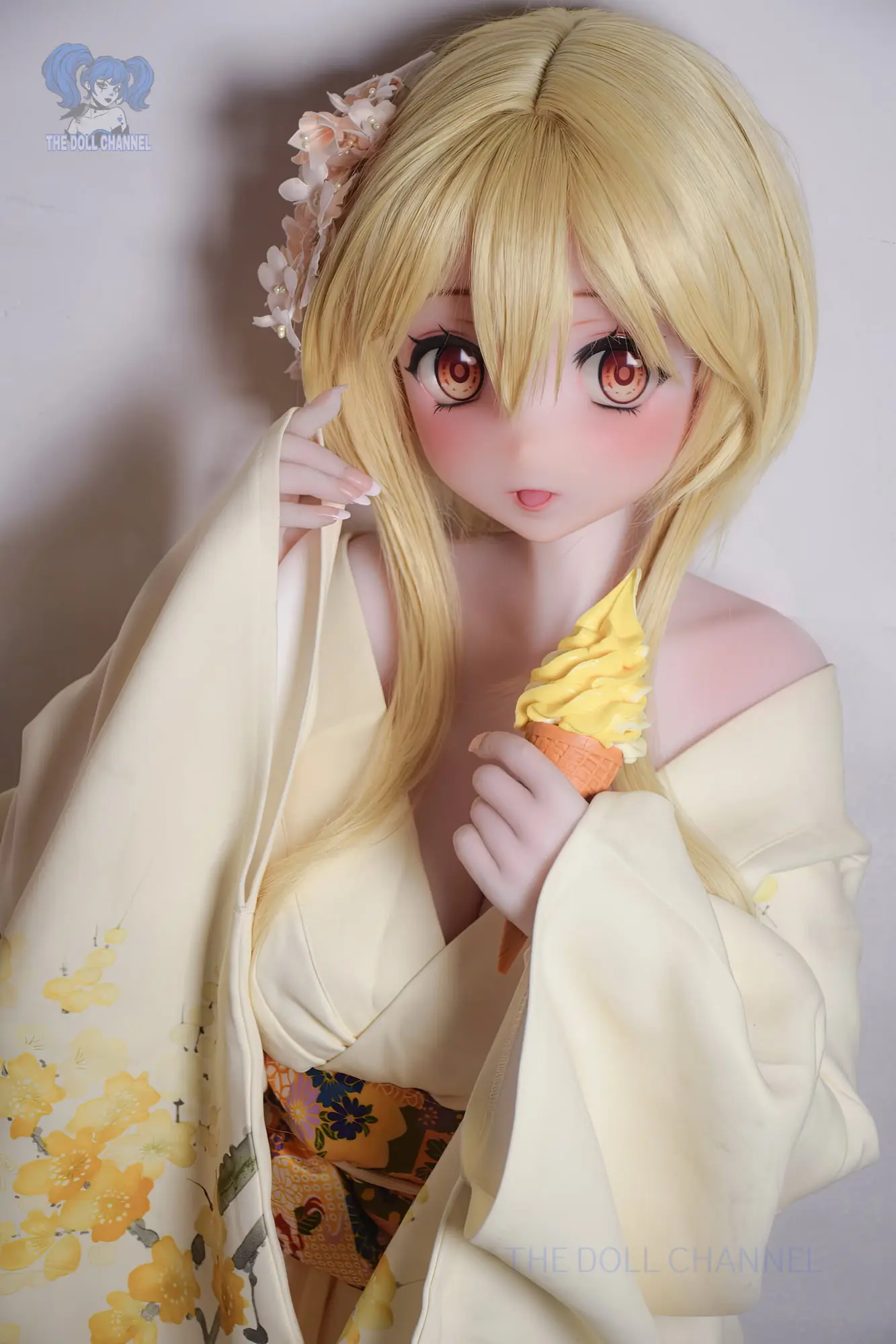 ElsaBabe 140 cm Platinum Silicone Sex Doll RAD007 Yokotani Yukiko