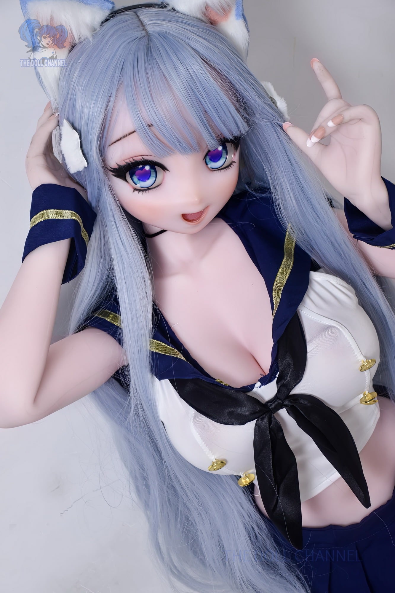 Elsa Babe 140 cm Platinum Silicone Sex Doll RAD052 Saitou Yukie - Image 25