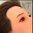 Implanted hair made with Synthetic Hair +$199.00