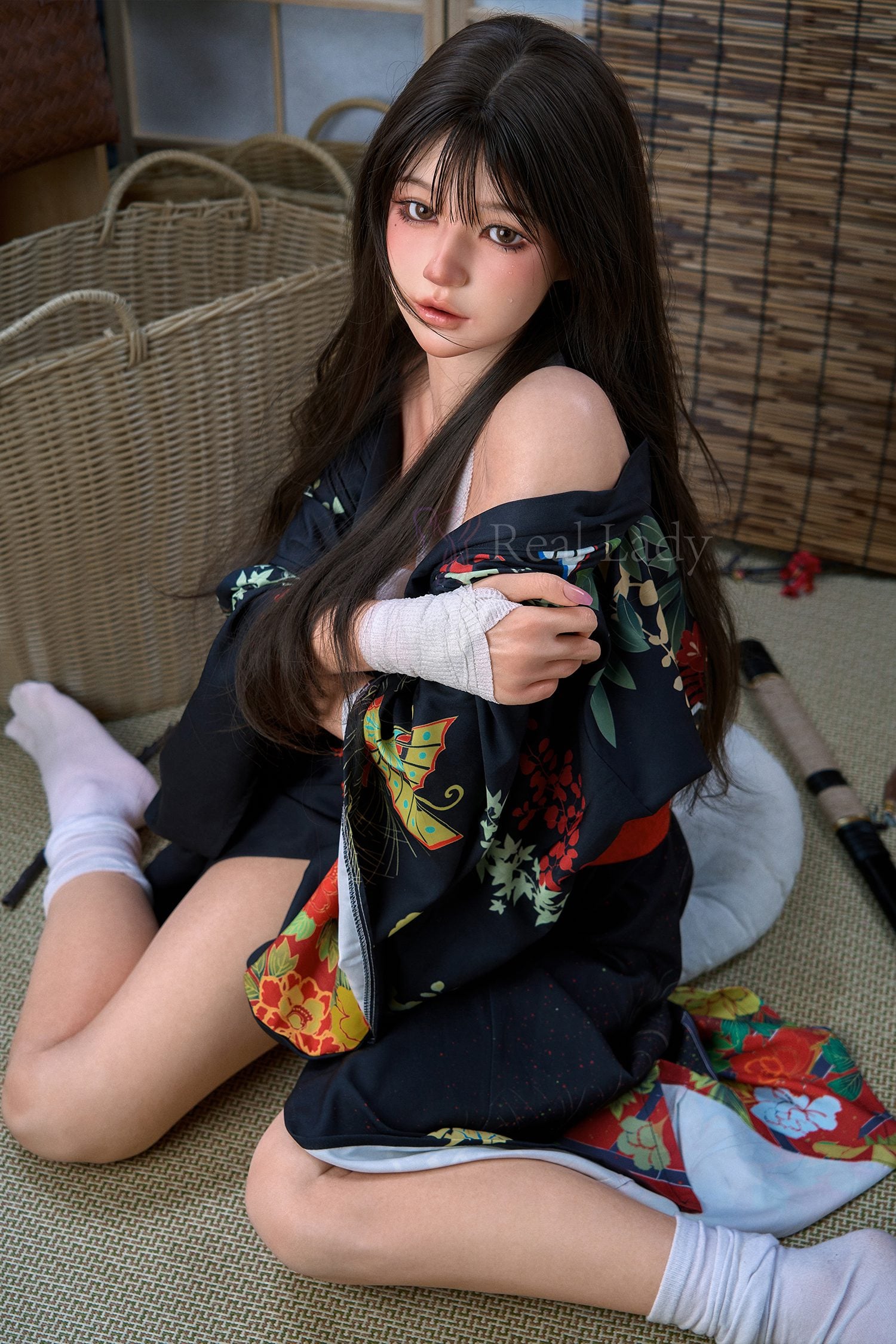 Real Lady 150 Cm Silicone Sex Doll Head T4 Evie Silky Cream - Image 8