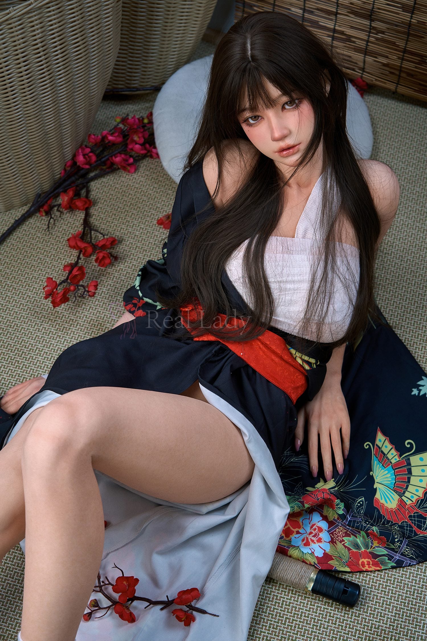 Real Lady 150 Cm Silicone Sex Doll Head T4 Evie Silky Cream - Image 18