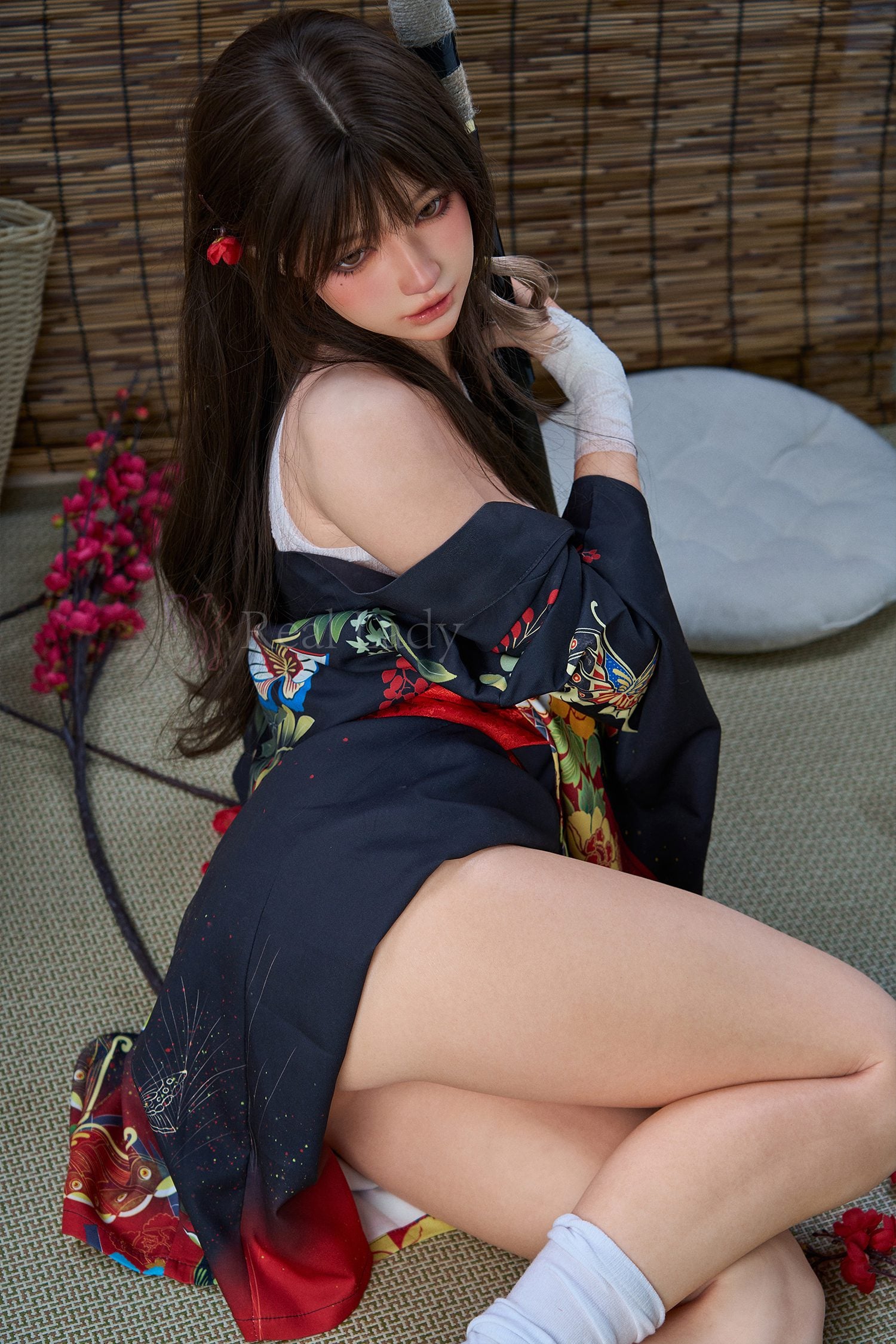 Real Lady 150 Cm Silicone Sex Doll Head T4 Evie Silky Cream - Image 21