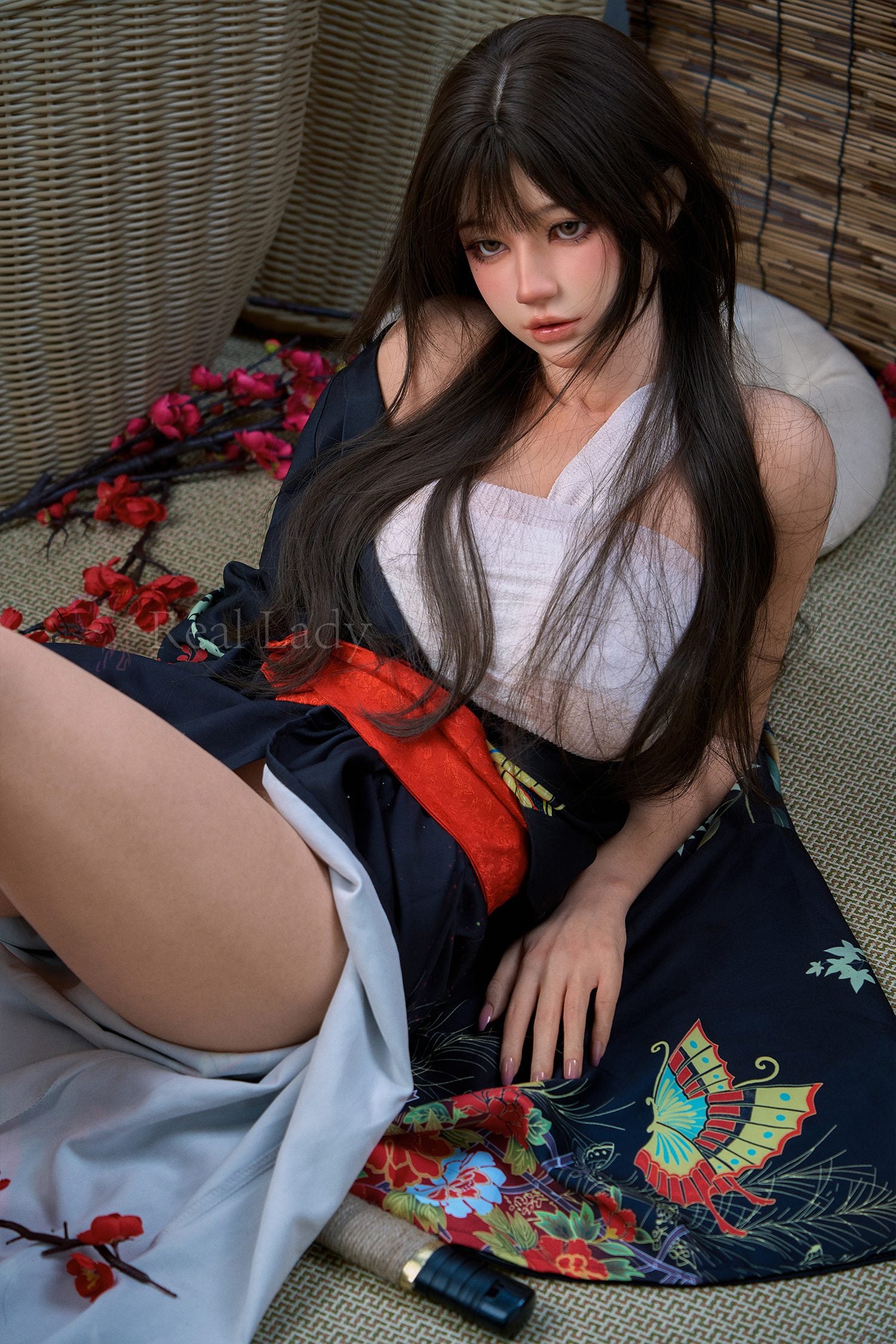 Real Lady 150 Cm Silicone Sex Doll Head T4 Evie Silky Cream - Image 23