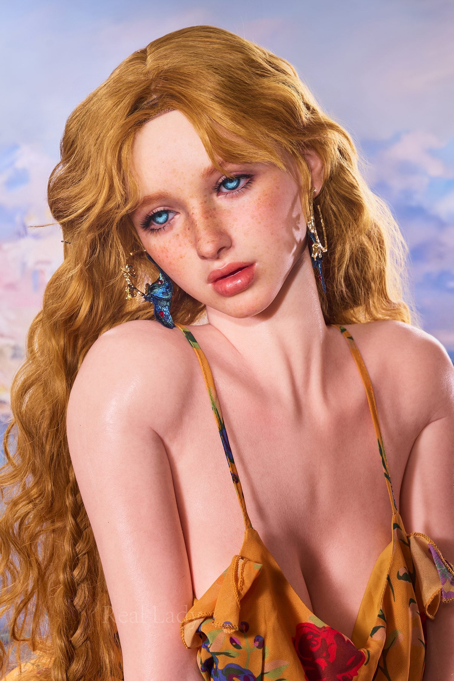 Real Lady 159 Cm Silicone Sex Doll Head R22 Elia Natural - Image 11
