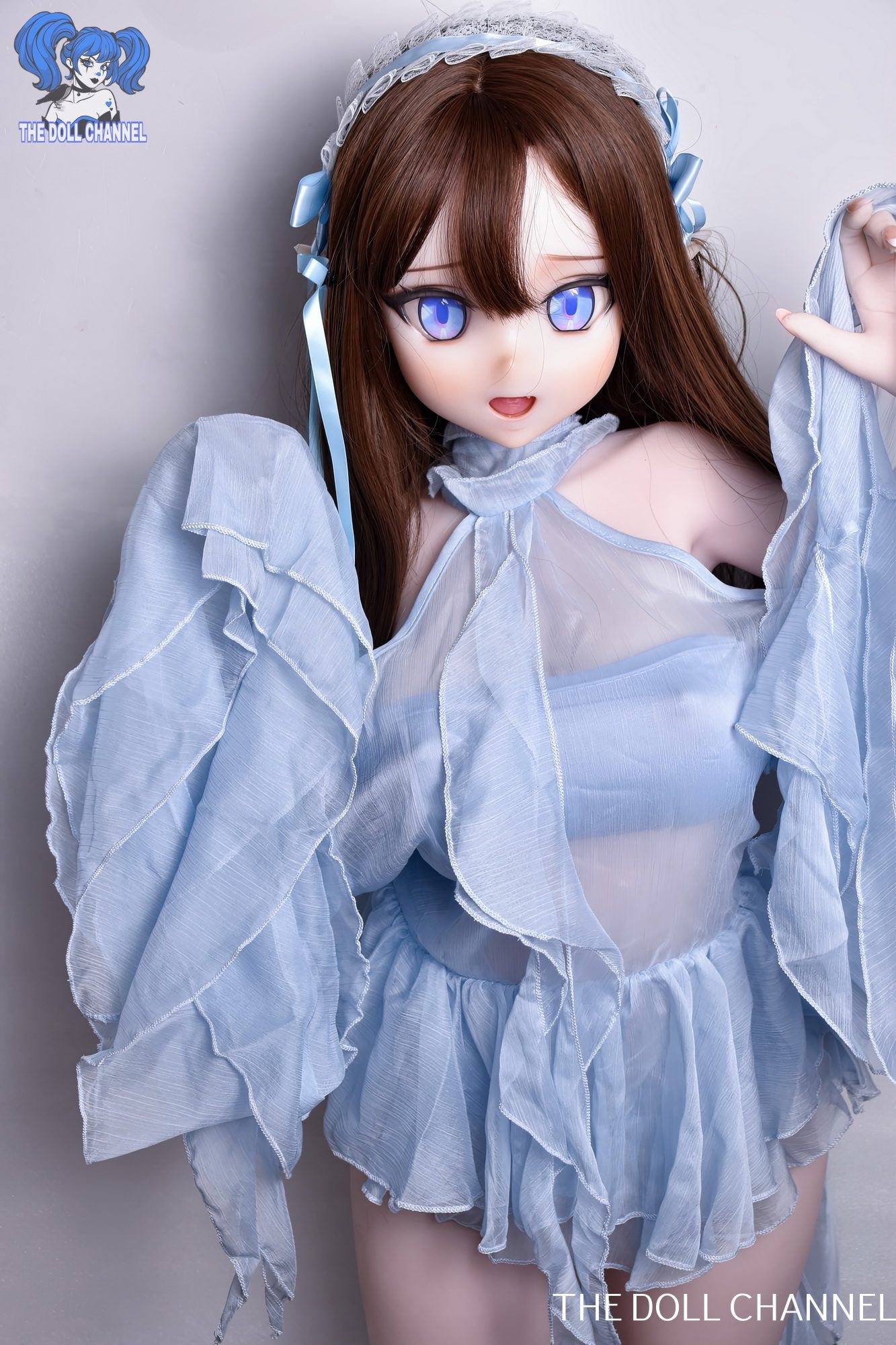 Elsa Babe Doll 140 CM Platinum Silicone Sex Doll RAD021 Mizuki Risa